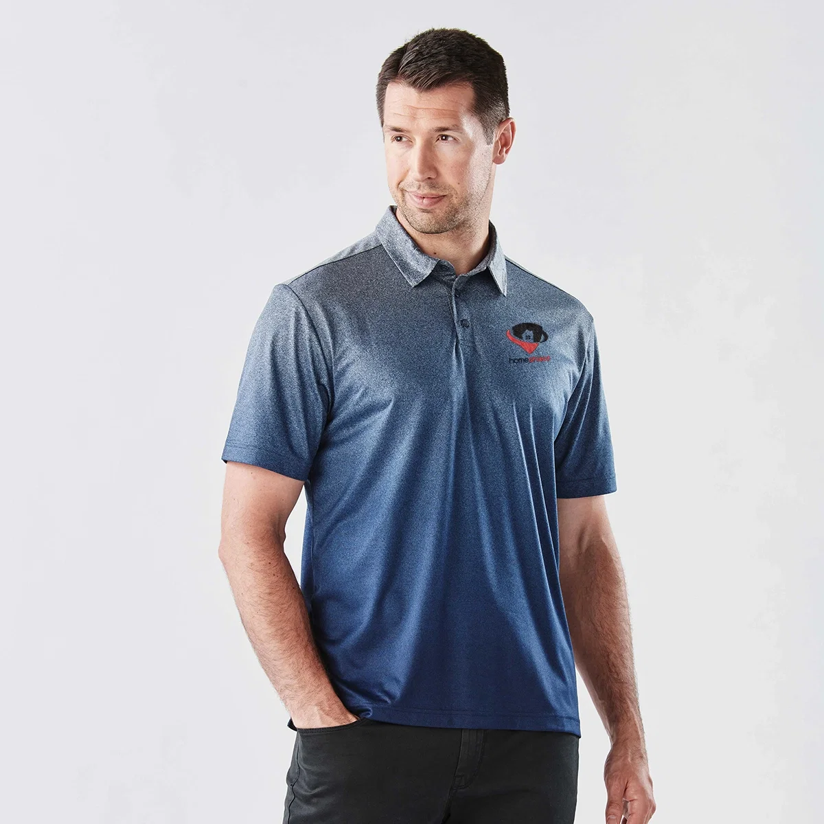 Stormtech Mirage Polo — Men's & Women's being worn