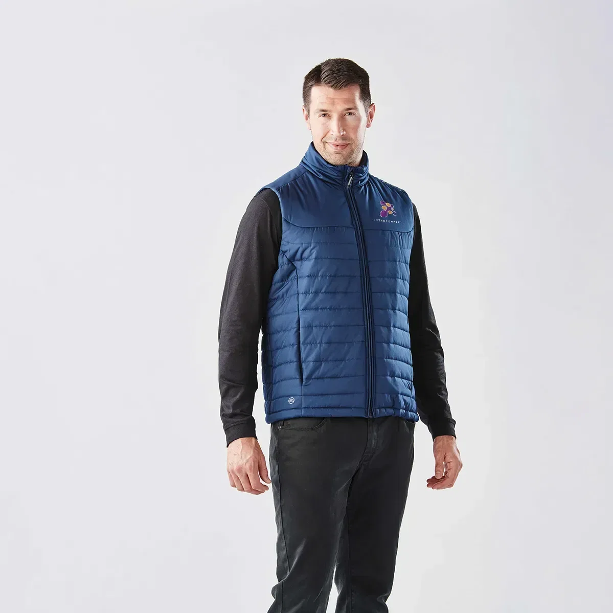 Sleeveless layer adds warmth without limiting arm movement