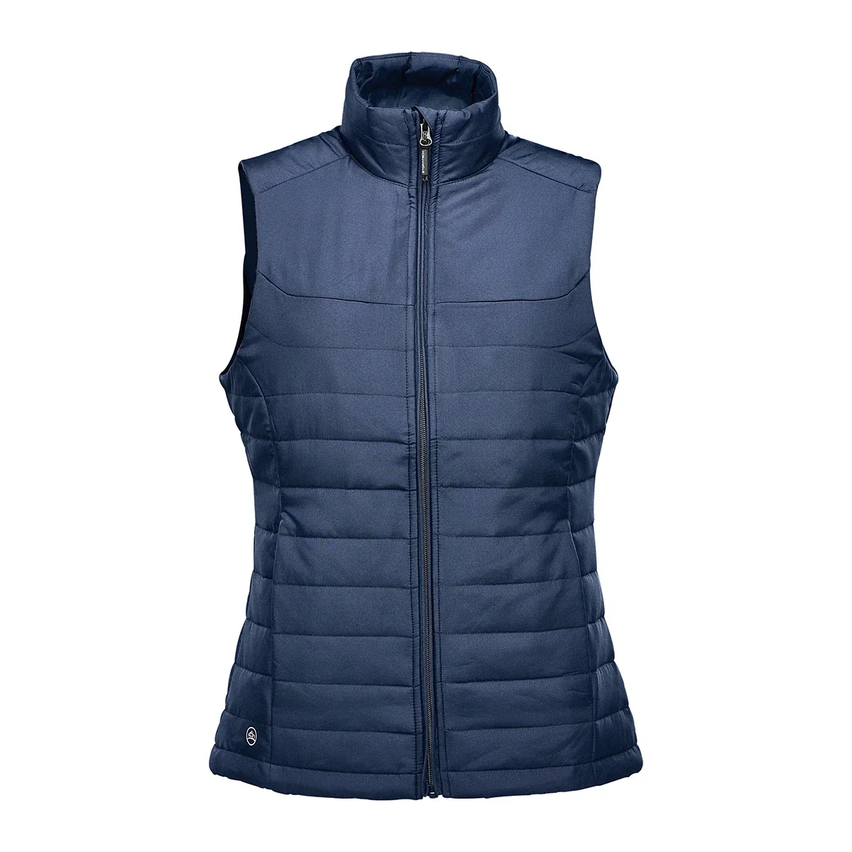 Open vest reveals the lining inside the body