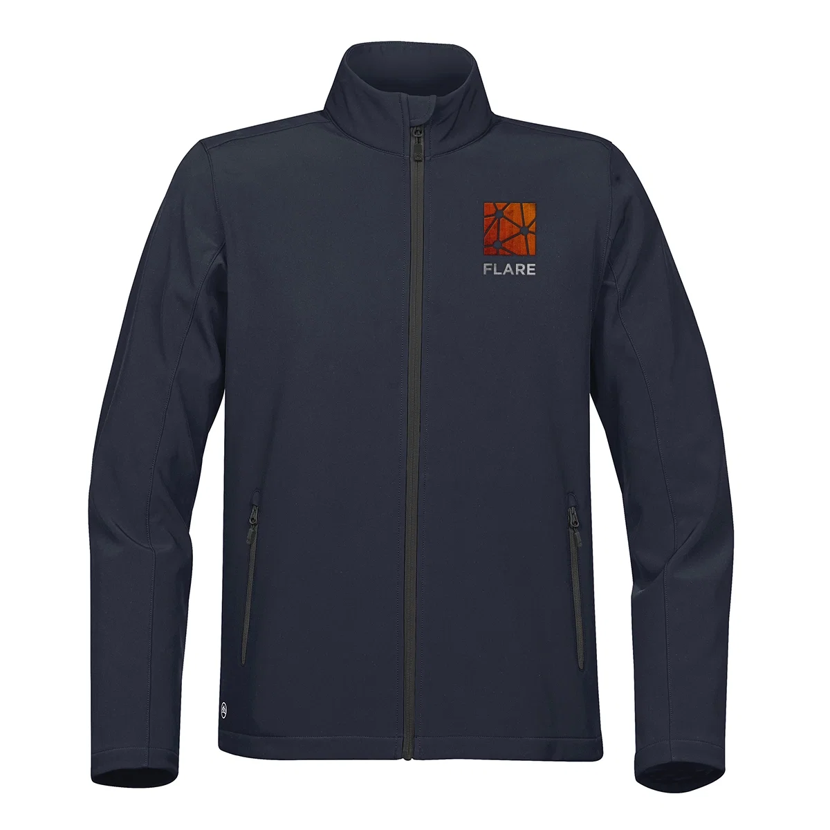 Fabric texture displayed clearly across the jacket