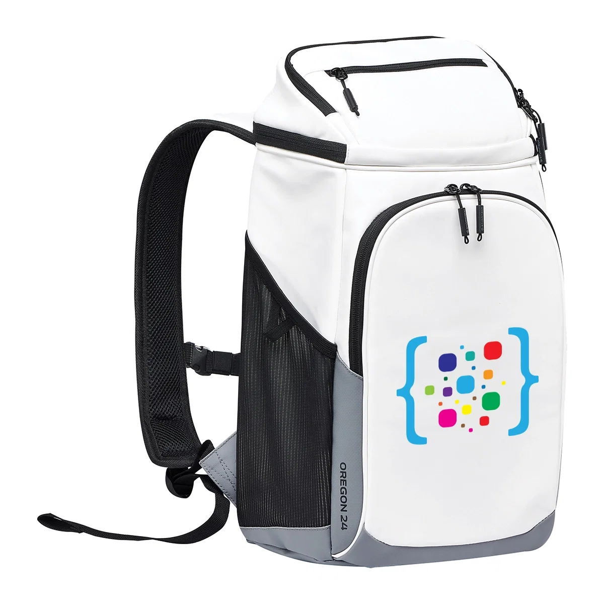 Back panel with the shoulder straps in view