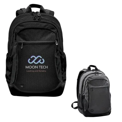 Front zip pocket sits above the lower panel of the bag