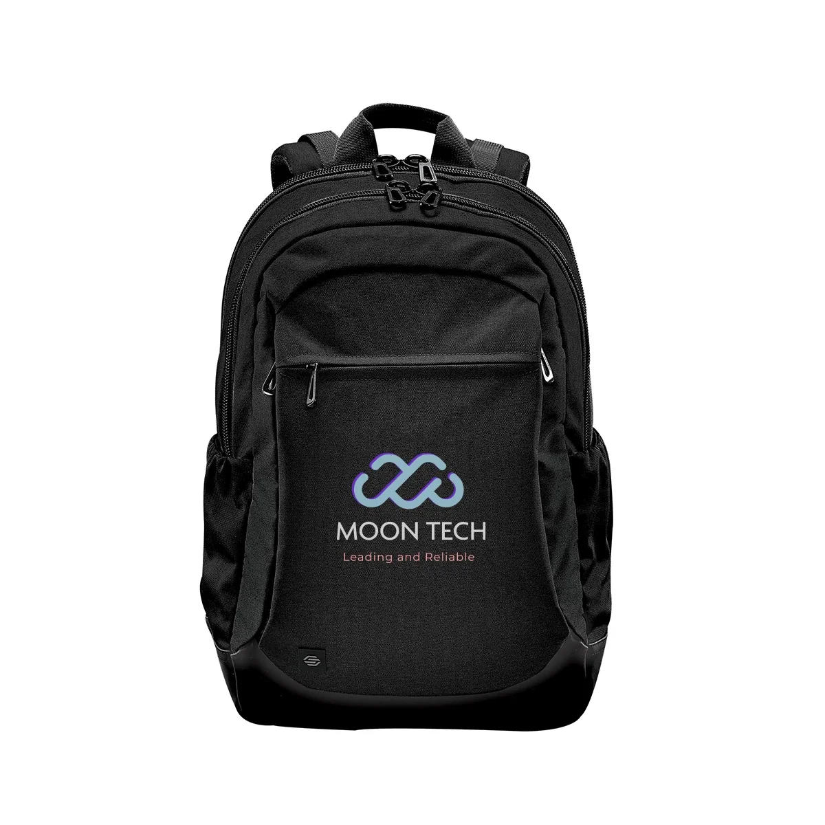 Side profile shows the pack depth of about six inches