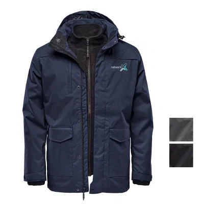 Back view of the system parka with nothing else in frame