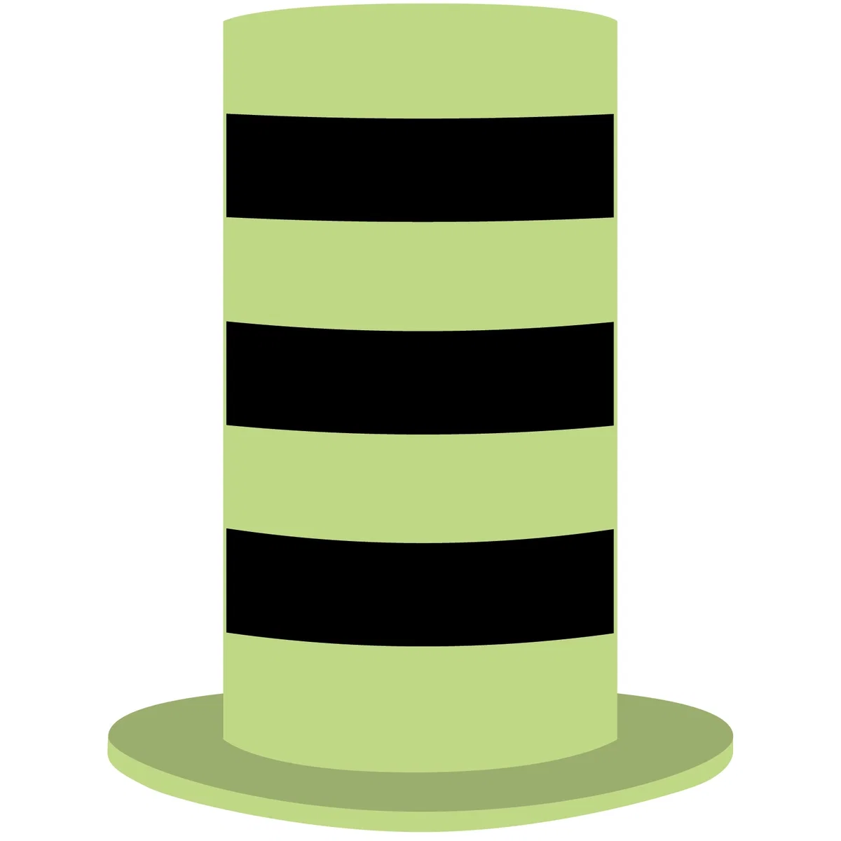Stove Pipe Tall Top Hat — view 3