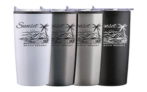Straight 20 oz. Slide-Lid Tumbler