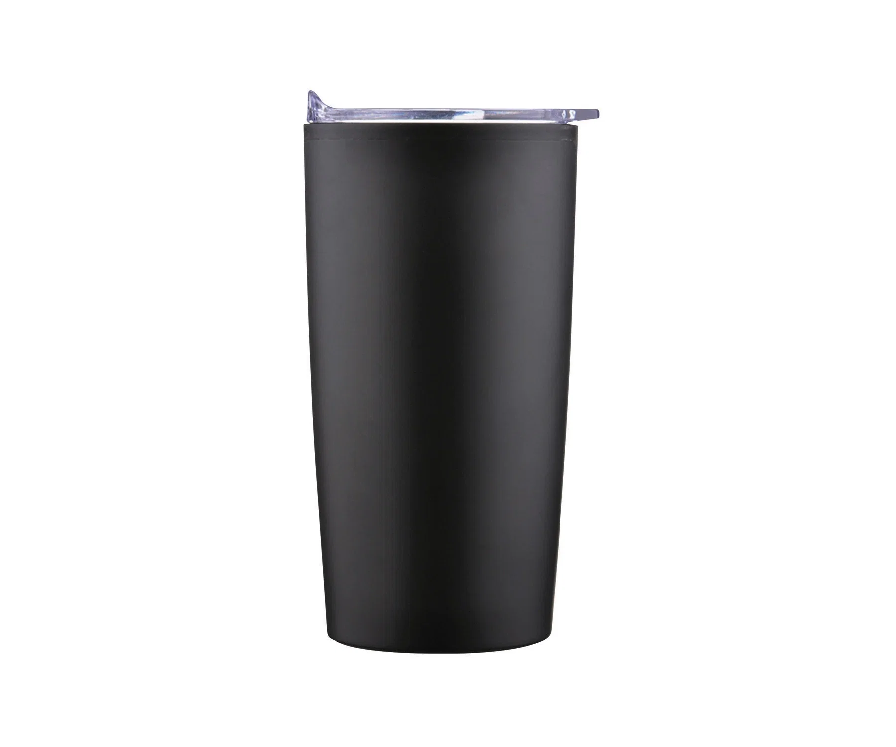 Straight 20 oz. Slide-Lid Tumbler. Stainless steel 20 oz slide-lid travel tumbler for corporate gifting, view 2