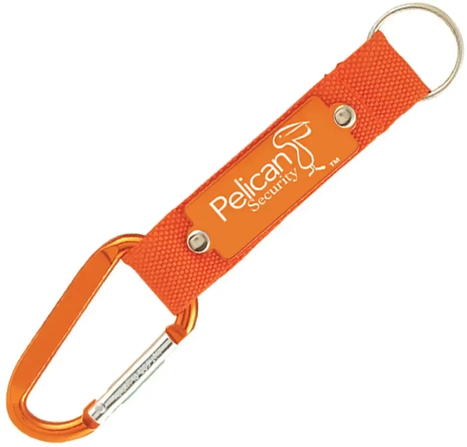 Strap Happy Carabiner Keychain — view 2