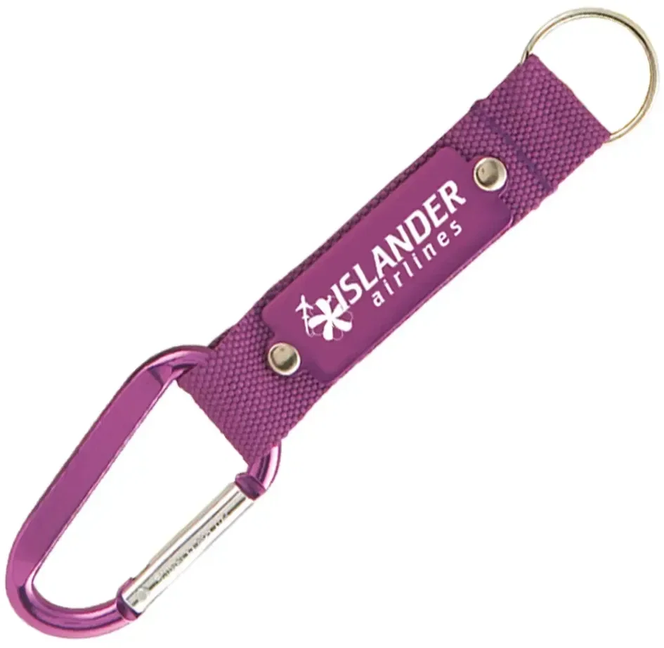 Strap Happy Carabiner Keychain — view 3