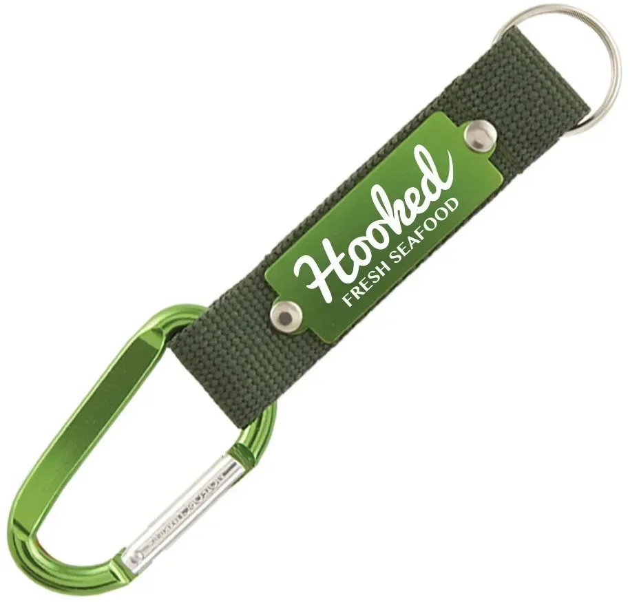 Strap Happy Carabiner Keychain — view 4