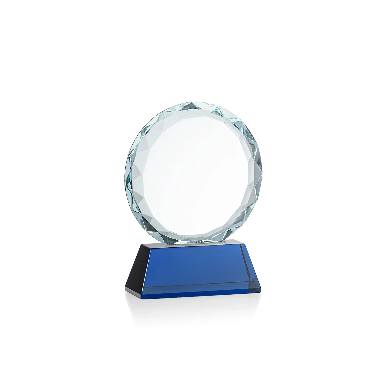 Promotional Optical Crystal Faceted Gemstone Award with Prismatic Finish, awards, with your logo for dealer and partner awards