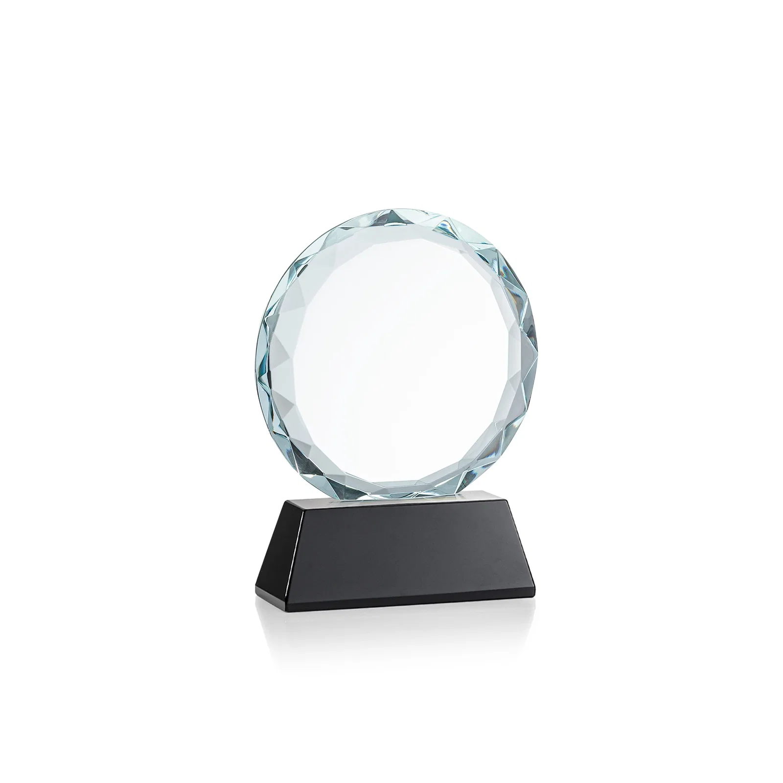 Branded Optical Crystal Faceted Gemstone Award with Prismatic Finish, awards, with your logo for sales achievement awards