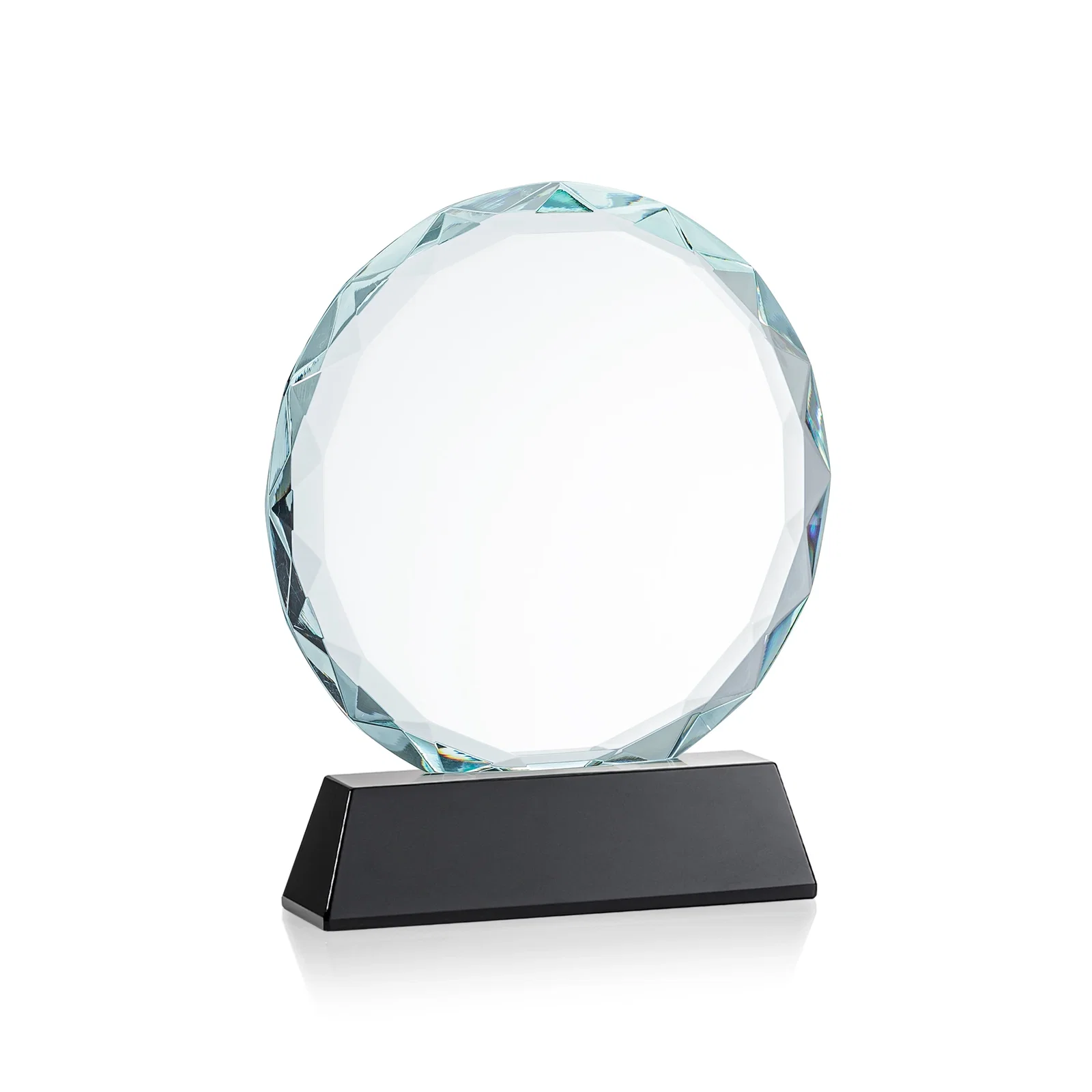 Branded Optical Crystal Faceted Gemstone Award with Prismatic Finish, awards, with your logo for team milestone celebrations