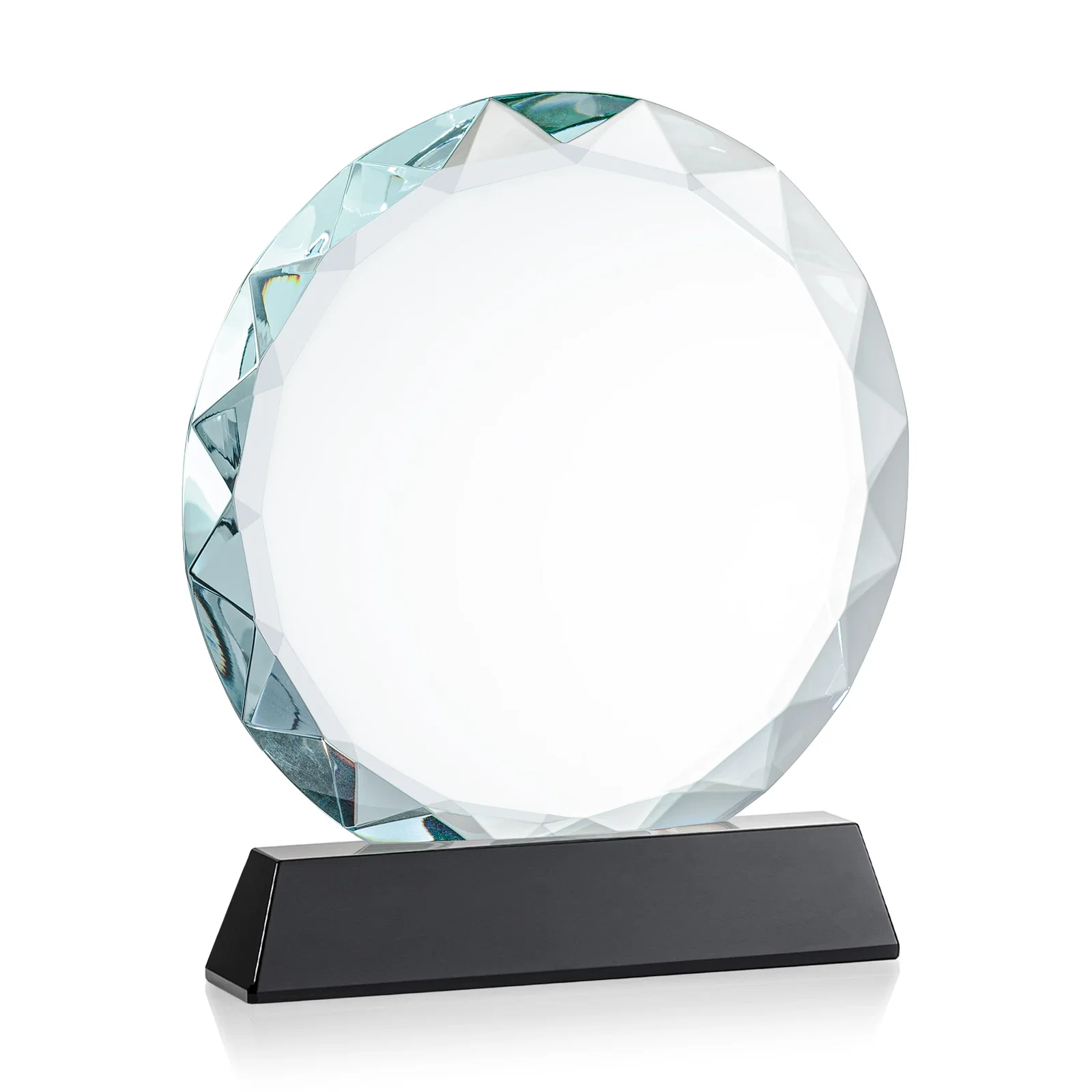 Branded Optical Crystal Faceted Gemstone Award with Prismatic Finish, awards, with your logo for graduation ceremonies