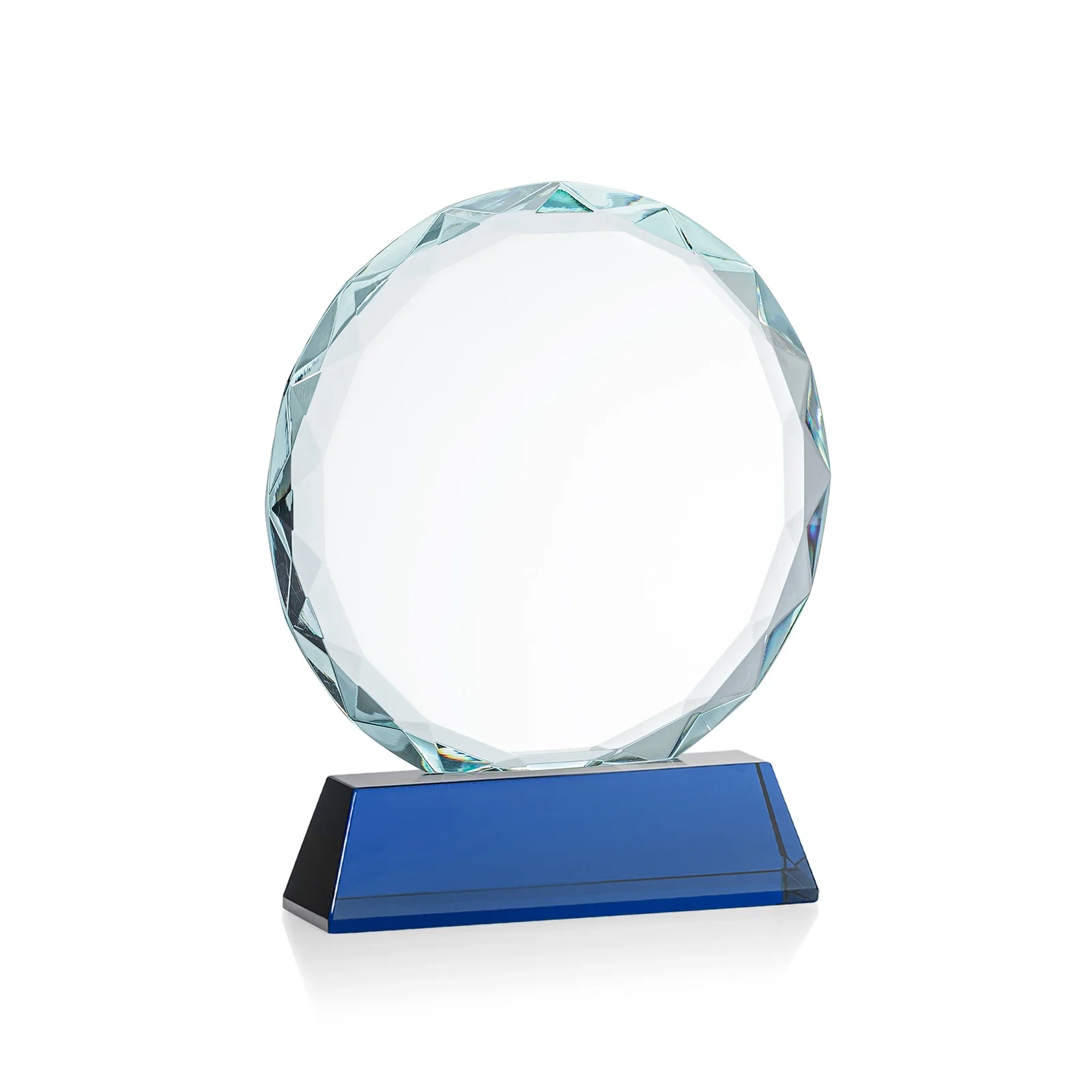 Branded Optical Crystal Faceted Gemstone Award with Prismatic Finish, awards, with your logo for volunteer appreciation