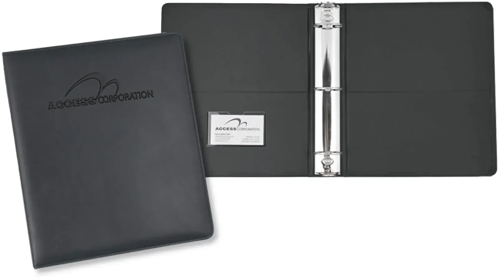 Customizable Logo Ring Binder — view 2