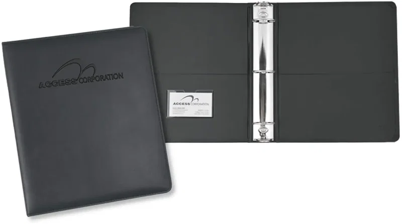 Customizable Logo Ring Binder — view 2