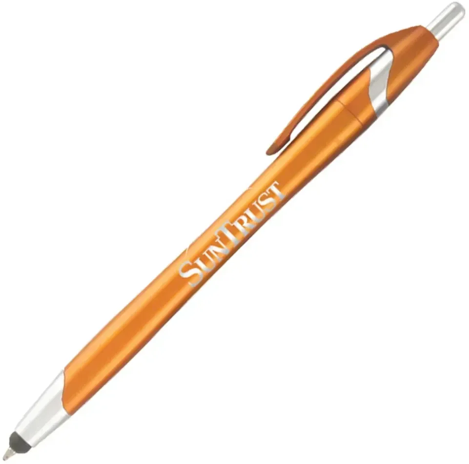 Stratus Metallic with Stylus Click Pen (Black or Blue Ink) — view 4