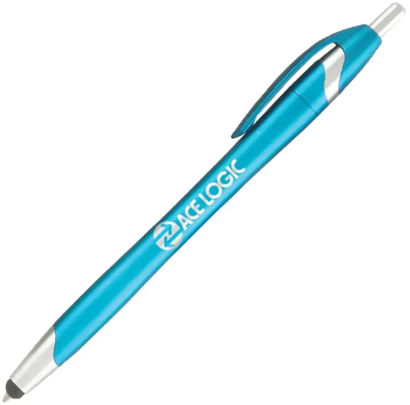 Stratus Metallic with Stylus Click Pen (Black or Blue Ink) — view 7