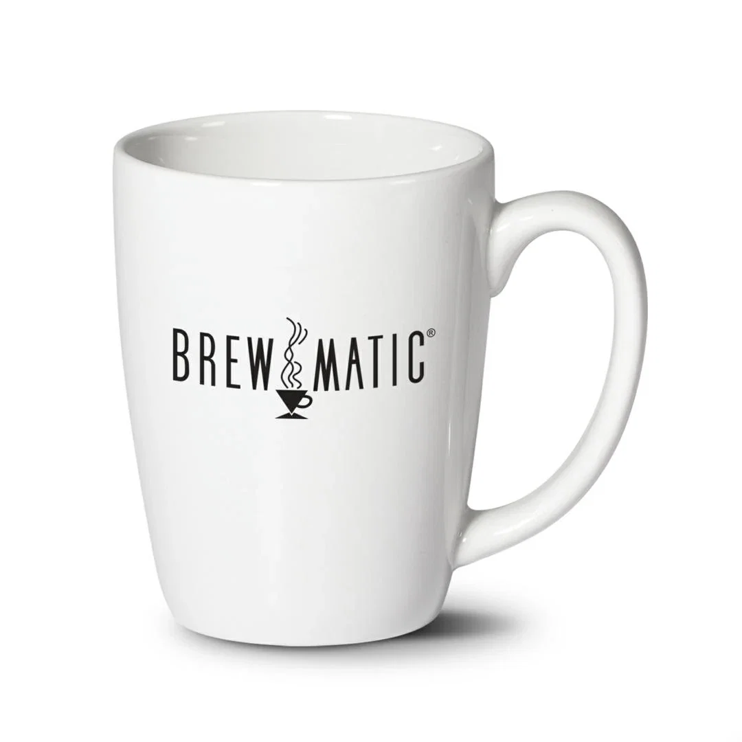 Streamlined 12oz Porcelain Mug for Hot Beverages — view 4
