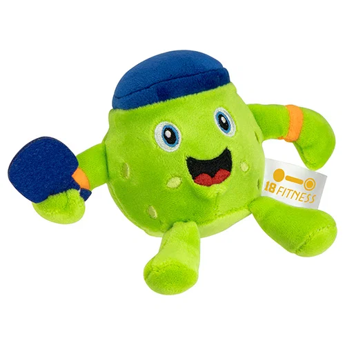 Stress Busters branded plush stress reliever character close-up