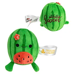 Stress Busters promotional plush squeeze toy character, front view