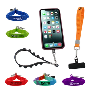 Stress Pop Wristlet Phone Holder