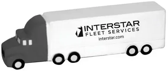 Stress Semi Truck White/Grey