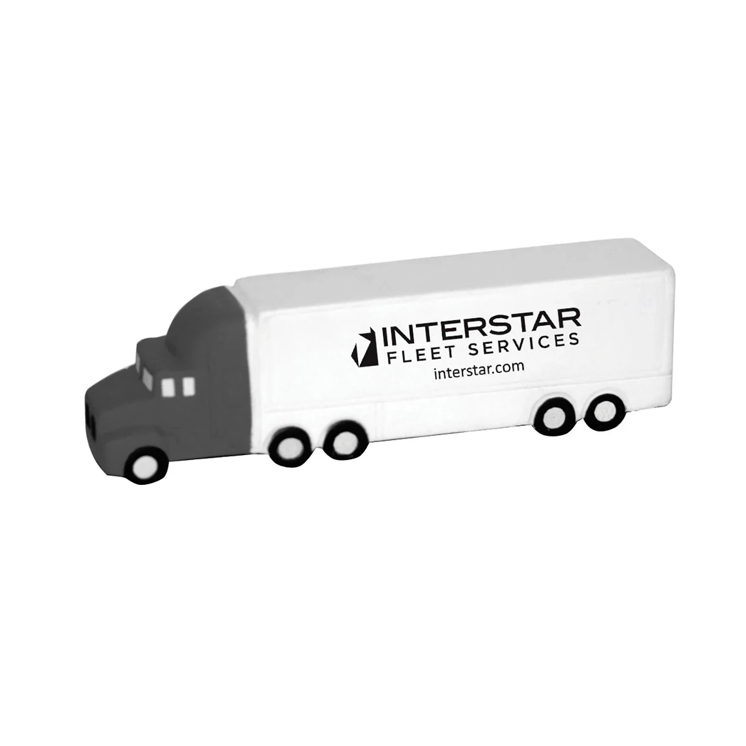 Stress Semi Truck White/Grey — White — view 2