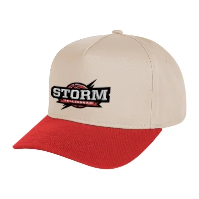 Rear of the hat photographed straight on
