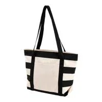 Striped Accent Boat Bag — view 3