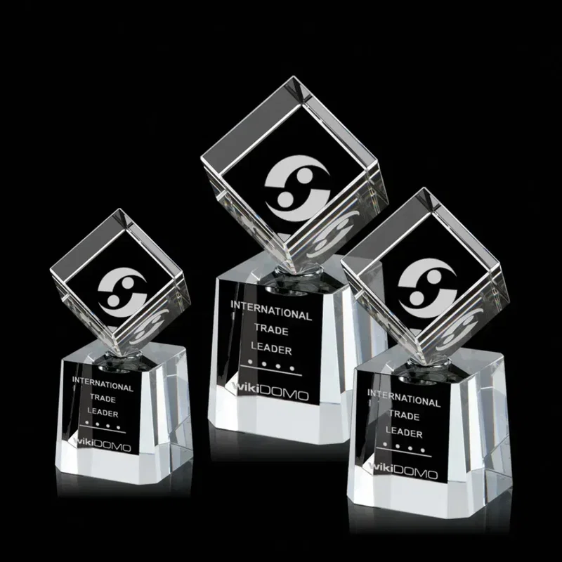 Stroud Rotating Cube Award β view 1