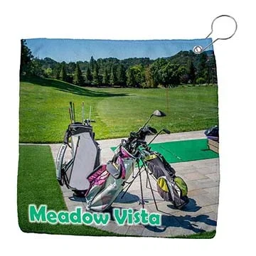 Sublimated Golf Towel — view 2