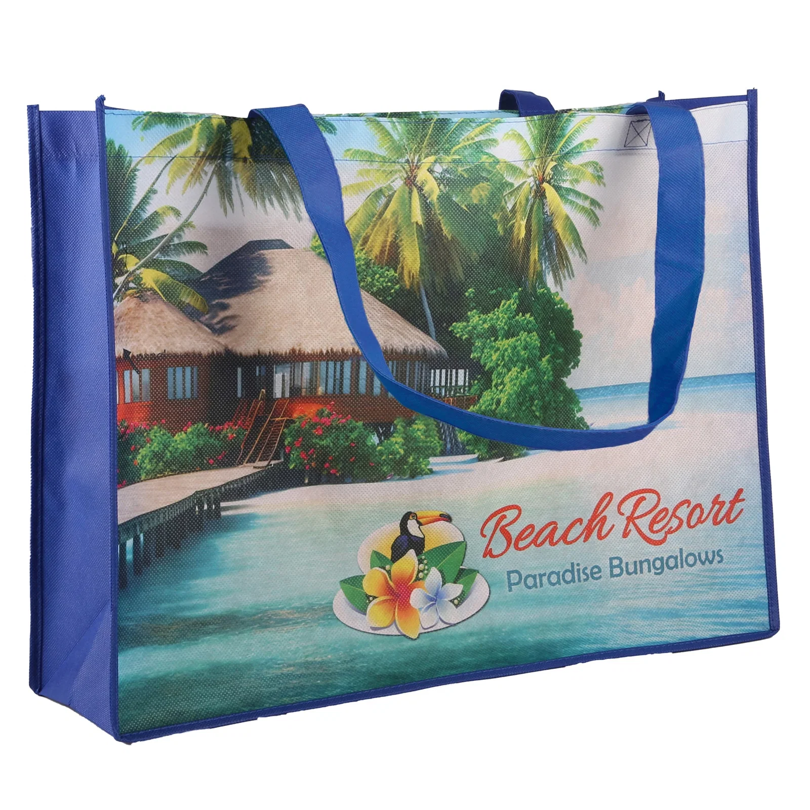 Sublimated Large Non-Woven Shopping Tote — view 14
