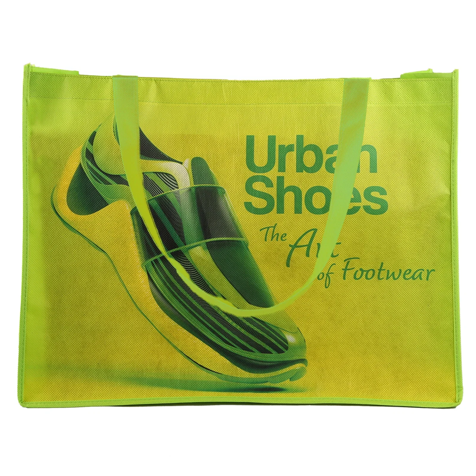 Sublimated Large Non-Woven Shopping Tote — view 4