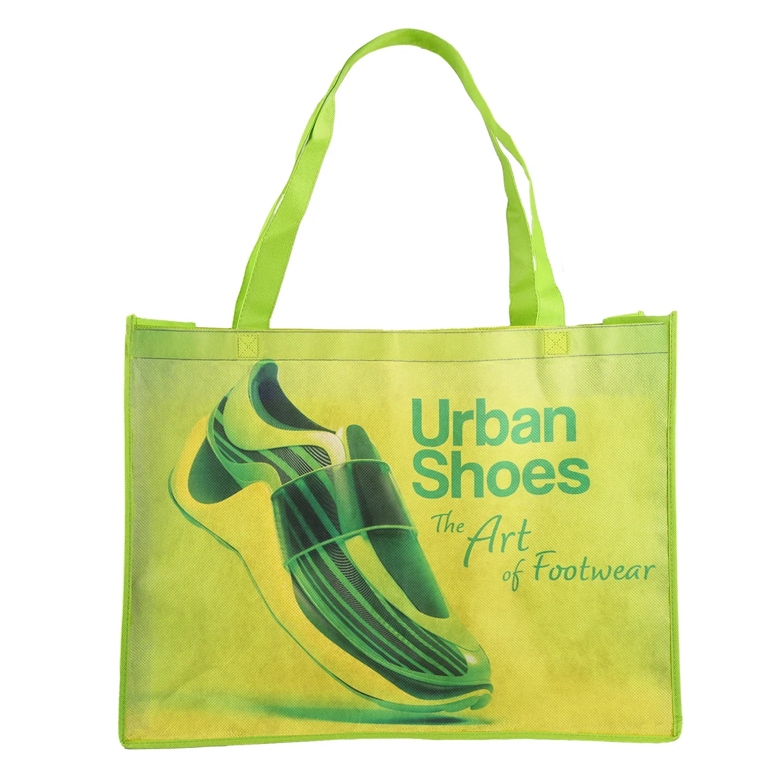 Sublimated Large Non-Woven Shopping Tote — view 5