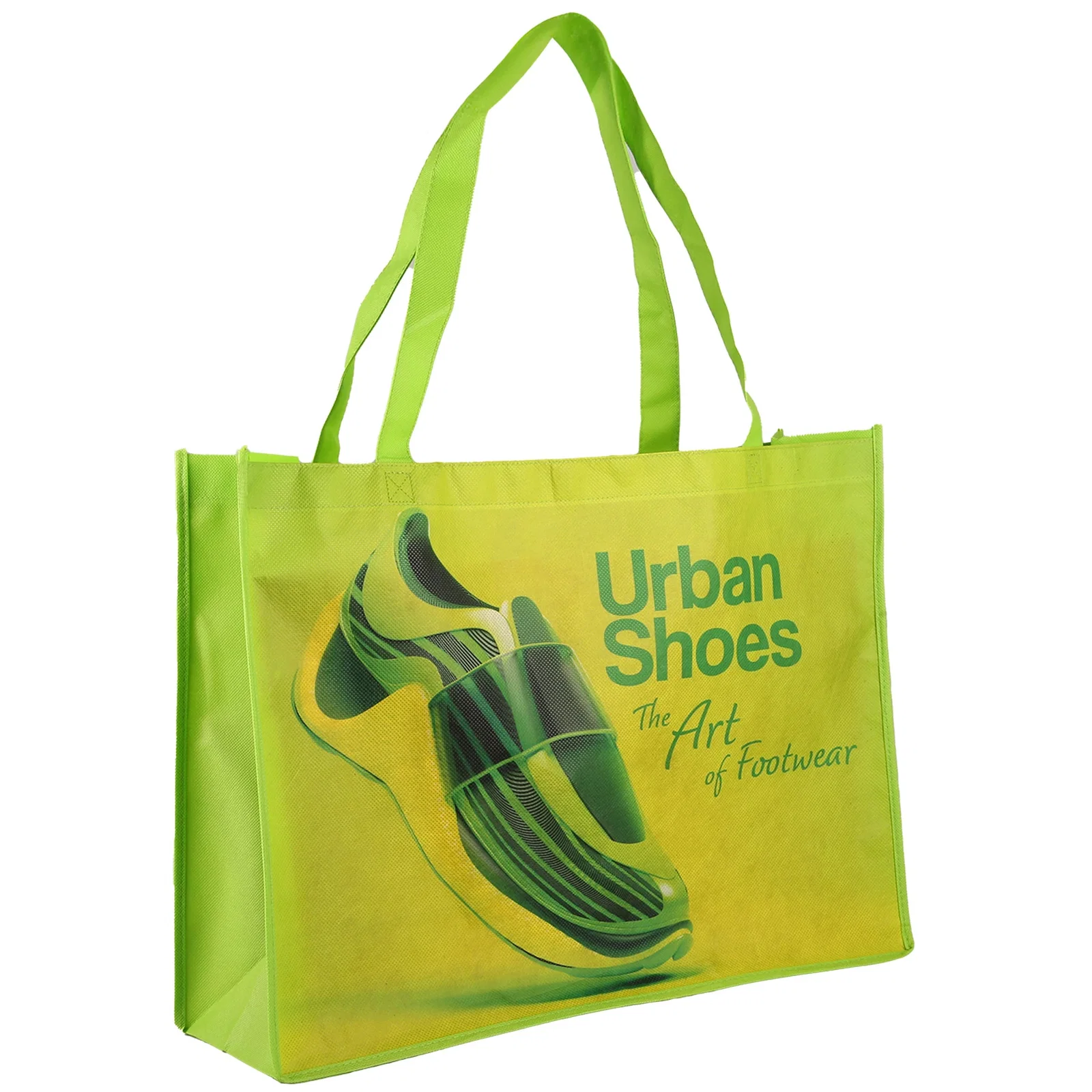 Sublimated Large Non-Woven Shopping Tote — view 6