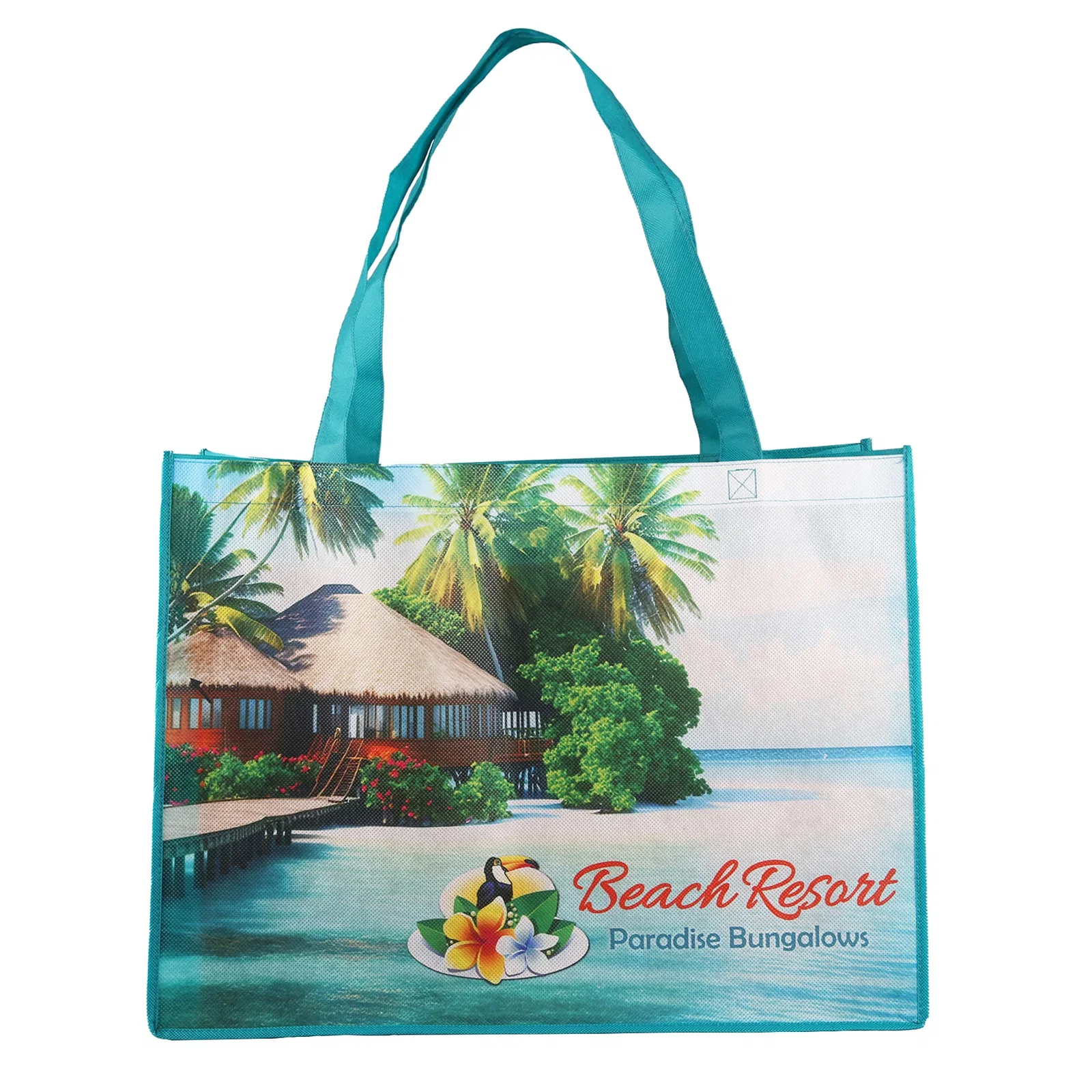 Sublimated Large Non-Woven Shopping Tote (2-Sided) — view 10