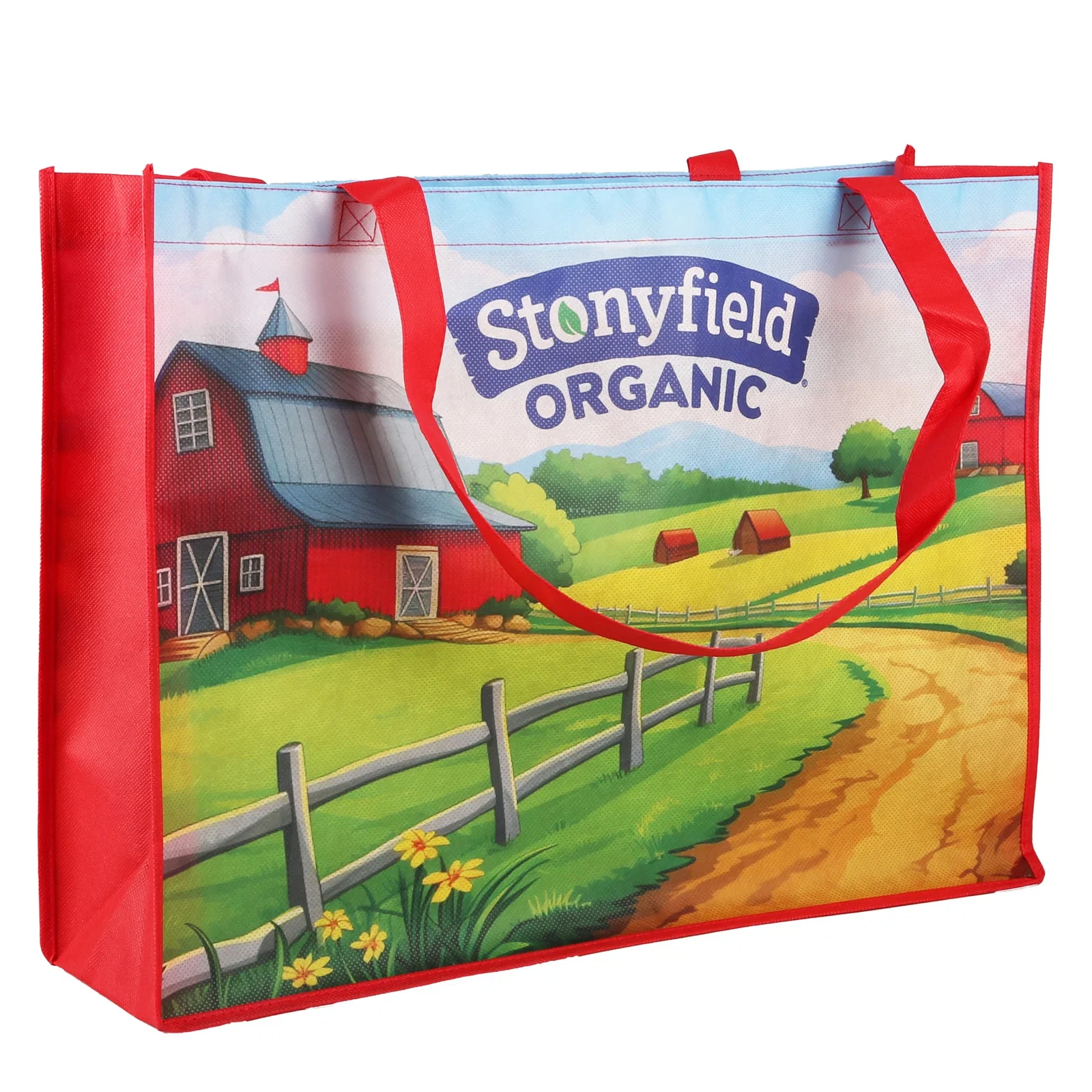 Sublimated Large Non-Woven Shopping Tote (2-Sided) — view 13