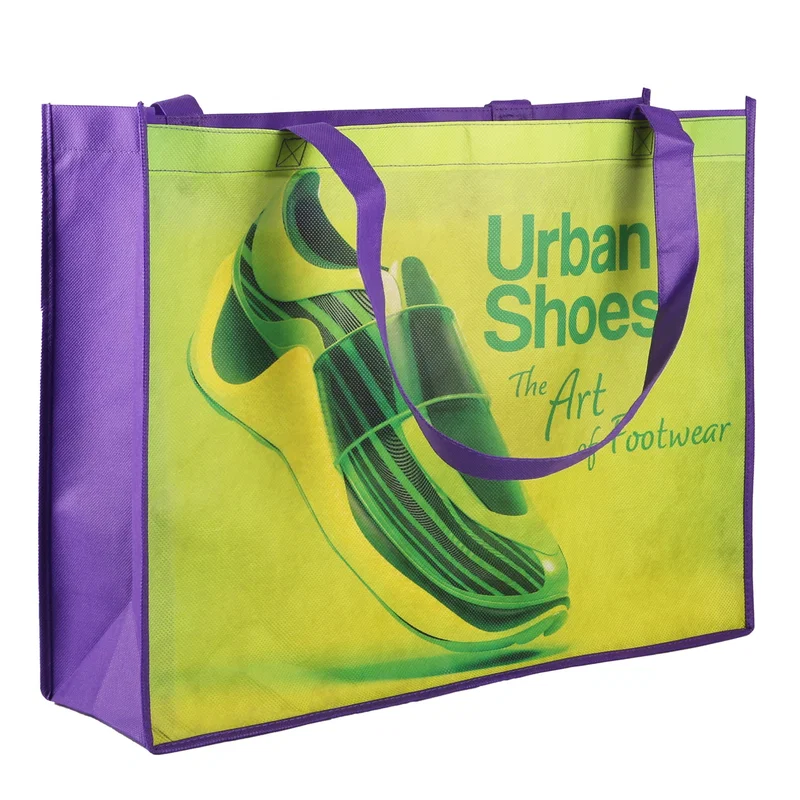 Sublimated Large Non-Woven Shopping Tote (2-Sided) — view 14
