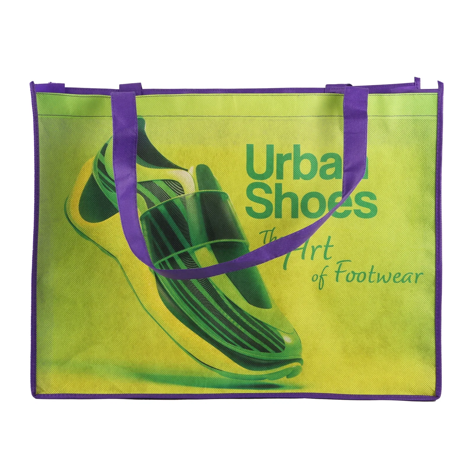 Sublimated Large Non-Woven Shopping Tote (2-Sided) — view 4