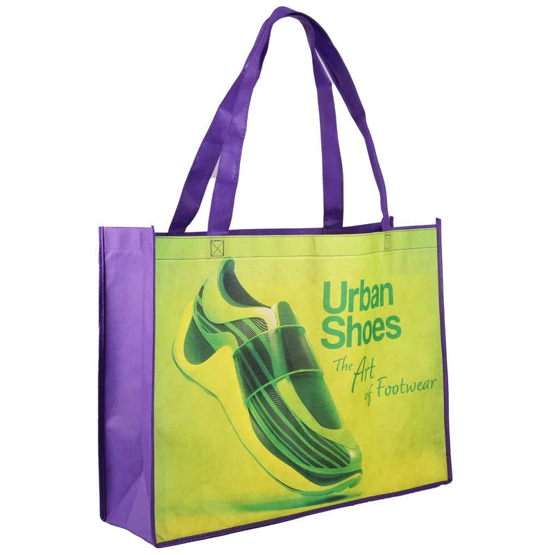 Sublimated Large Non-Woven Shopping Tote (2-Sided) — view 6