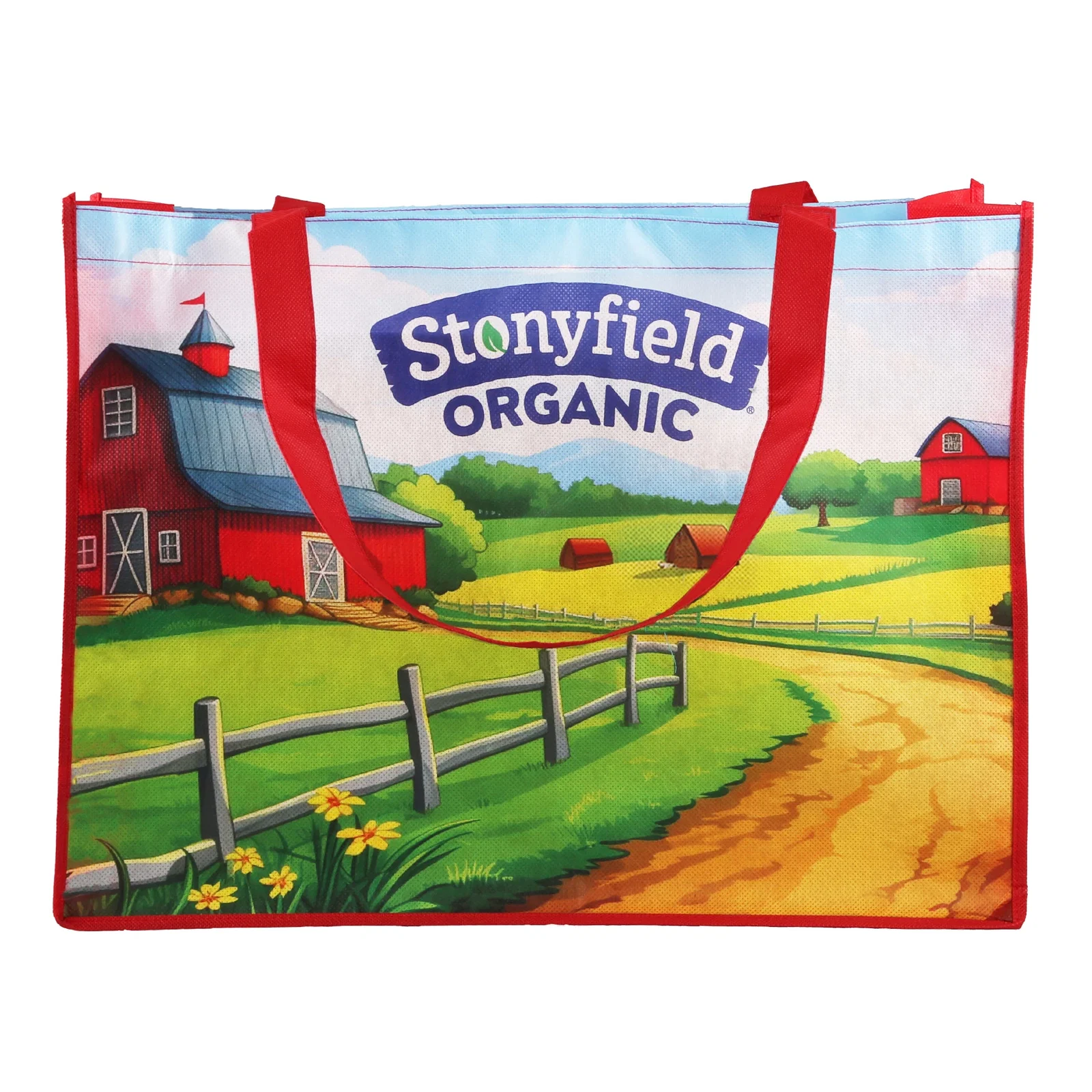 Sublimated Large Non-Woven Shopping Tote (2-Sided) — view 7