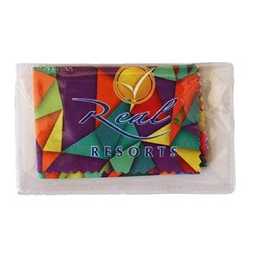 Sublimated Microfiber Cloth w/Case