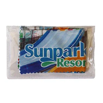Sublimated Microfiber Cloth w/Case — view 7