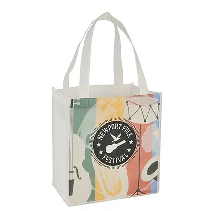 Grocery Tote Bag (22" Handles & Edge-to-Edge Sublimated) — view 6