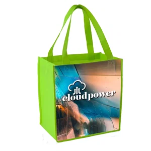 Sublimated Non-Woven Grocery Tote