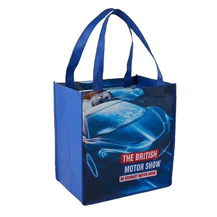 Sublimated Non-Woven Grocery Tote (2-sided) — view 3