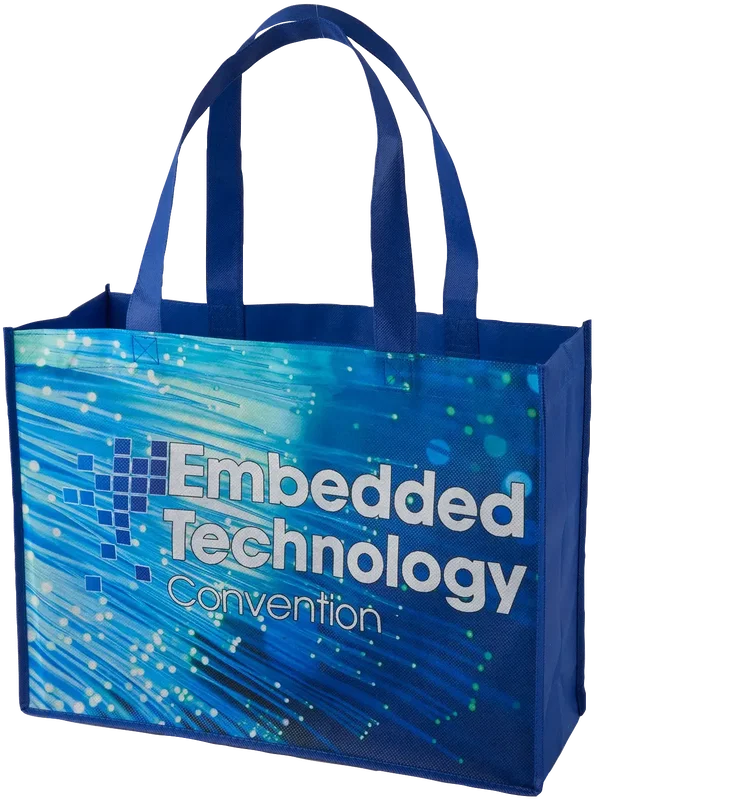 Custom Sublimated Non-Woven Shopping Tote