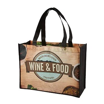 Sublimated Non-Woven Shopping Tote (2-sided) — view 2